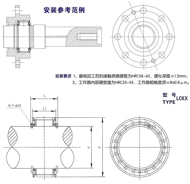 LCKX楔塊式超越小优视频APP下载型號